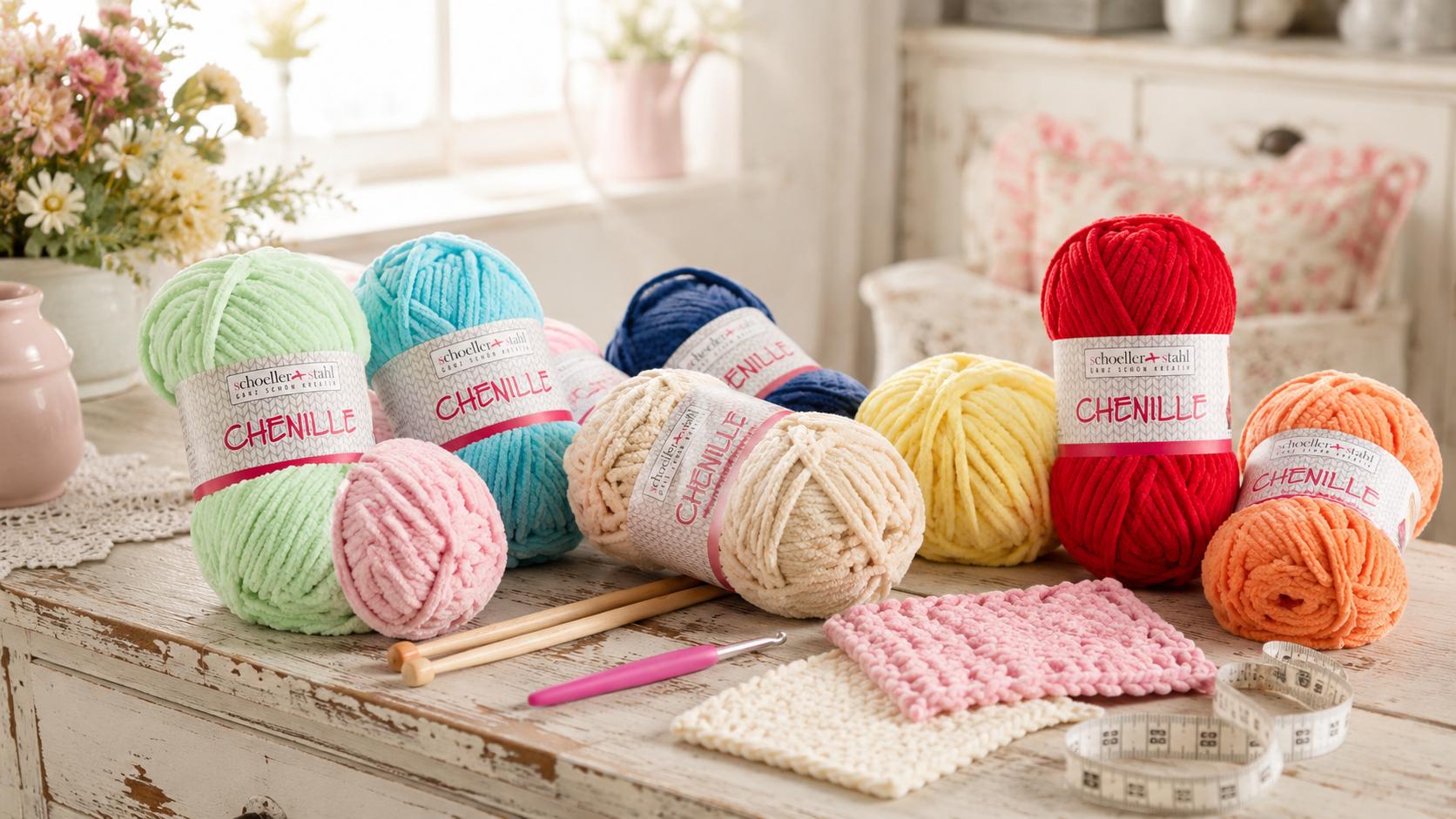 Chenille Wolle für Anfänger: Dein ultimativer Guide zum kuschelweichen Strick- und Häkelglück