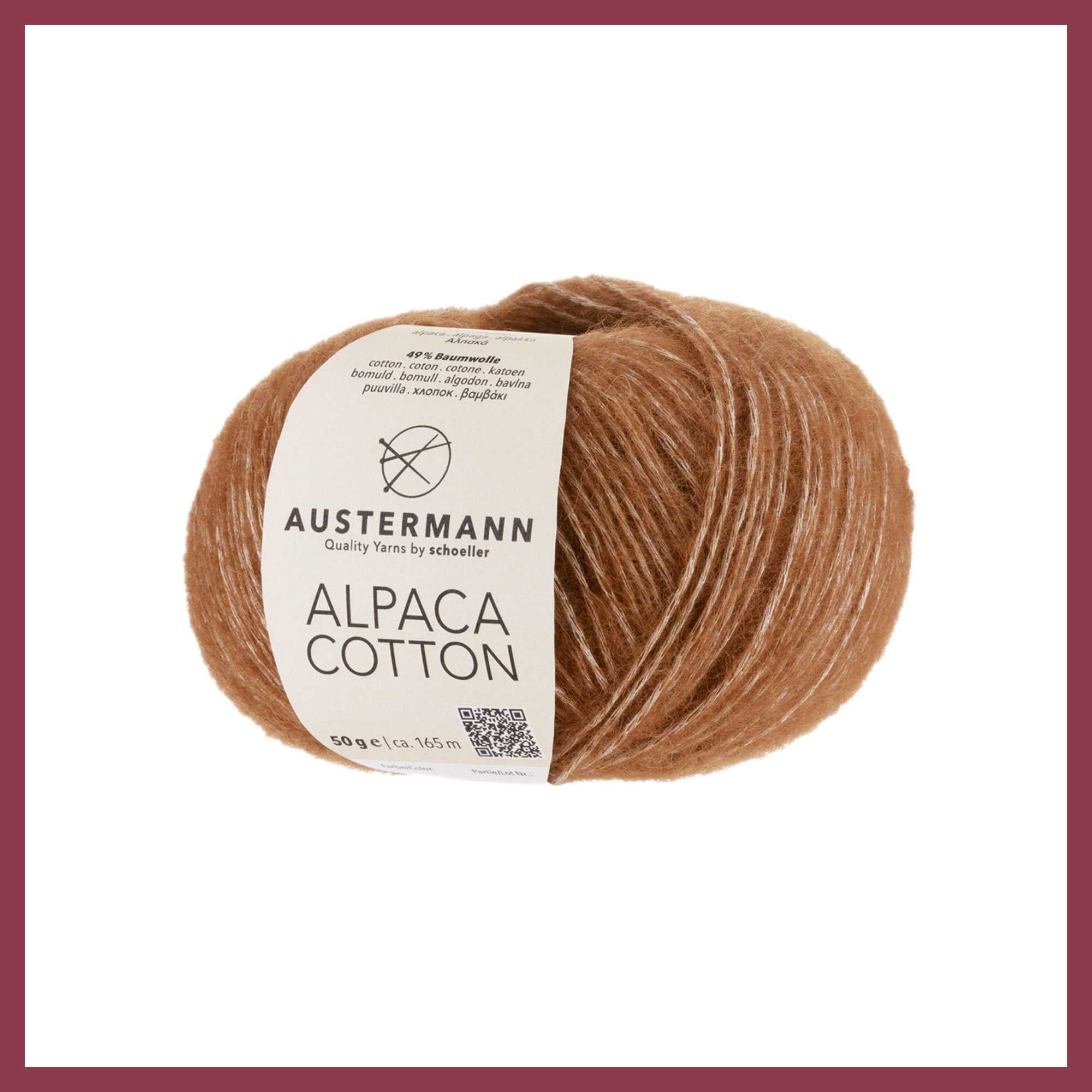 Baumwolle mit Alpaka 165m/50g