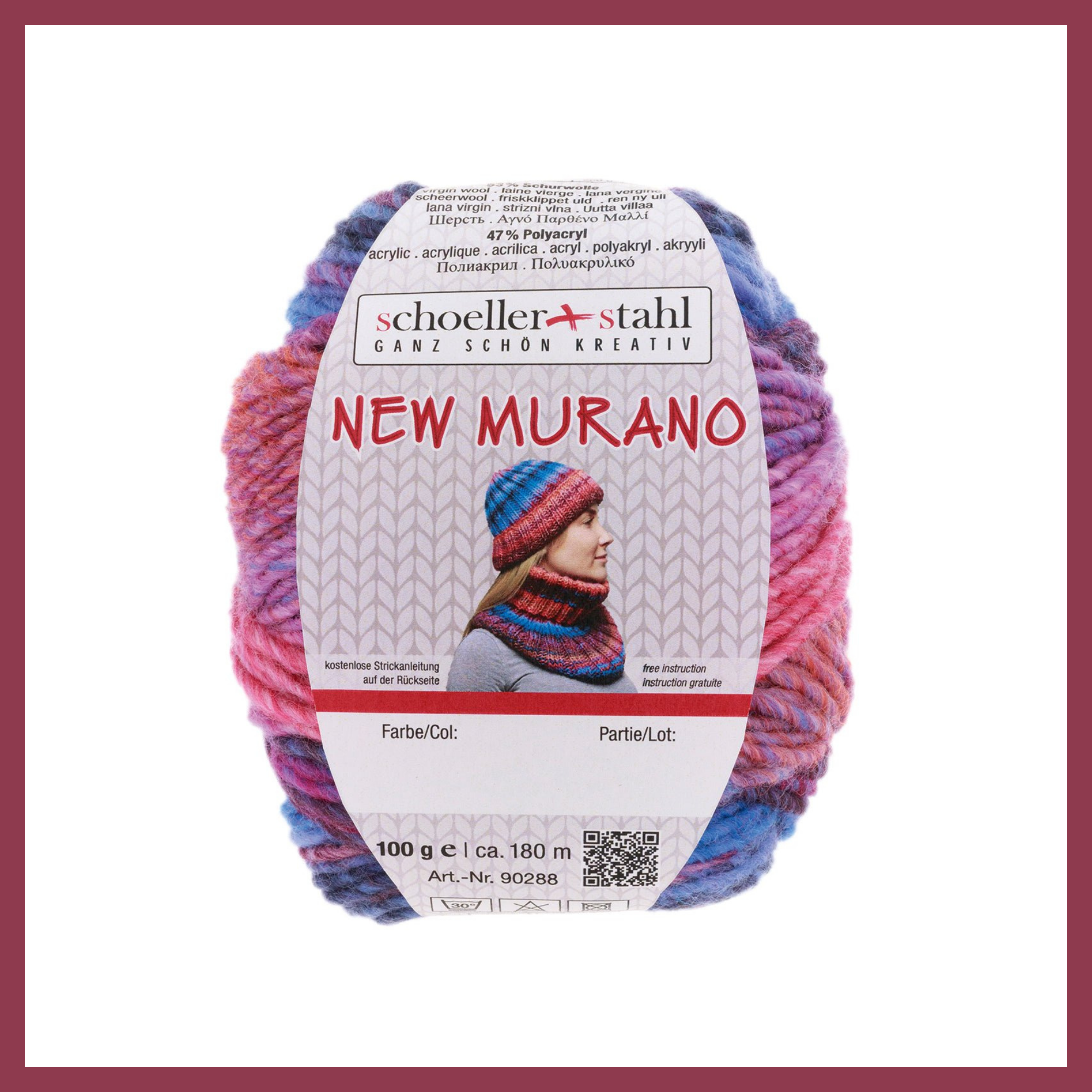 New Murano - dicke Wolle mit Farbverlauf