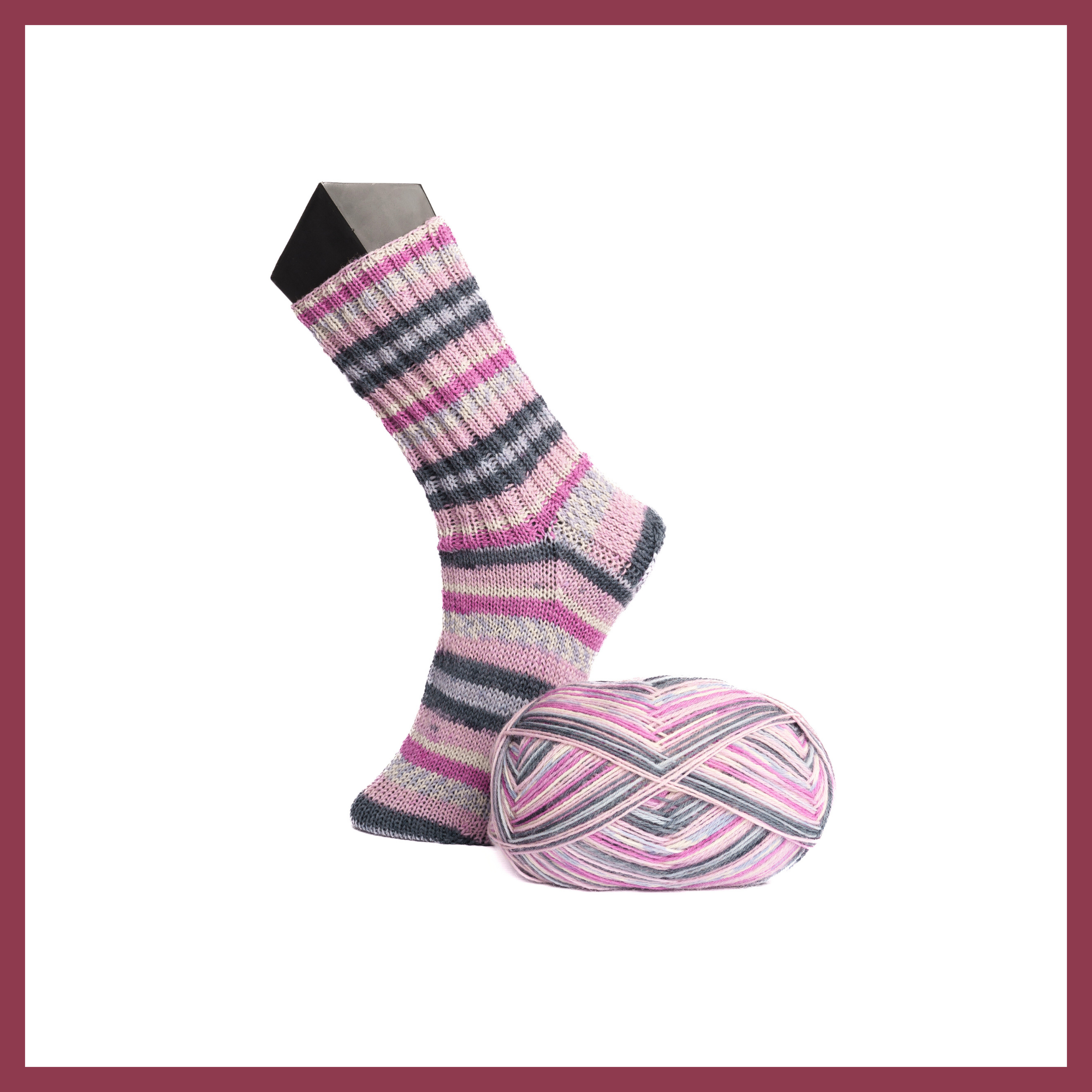 Bunte Sockenwolle – stricke einzigartige Lieblingssocken