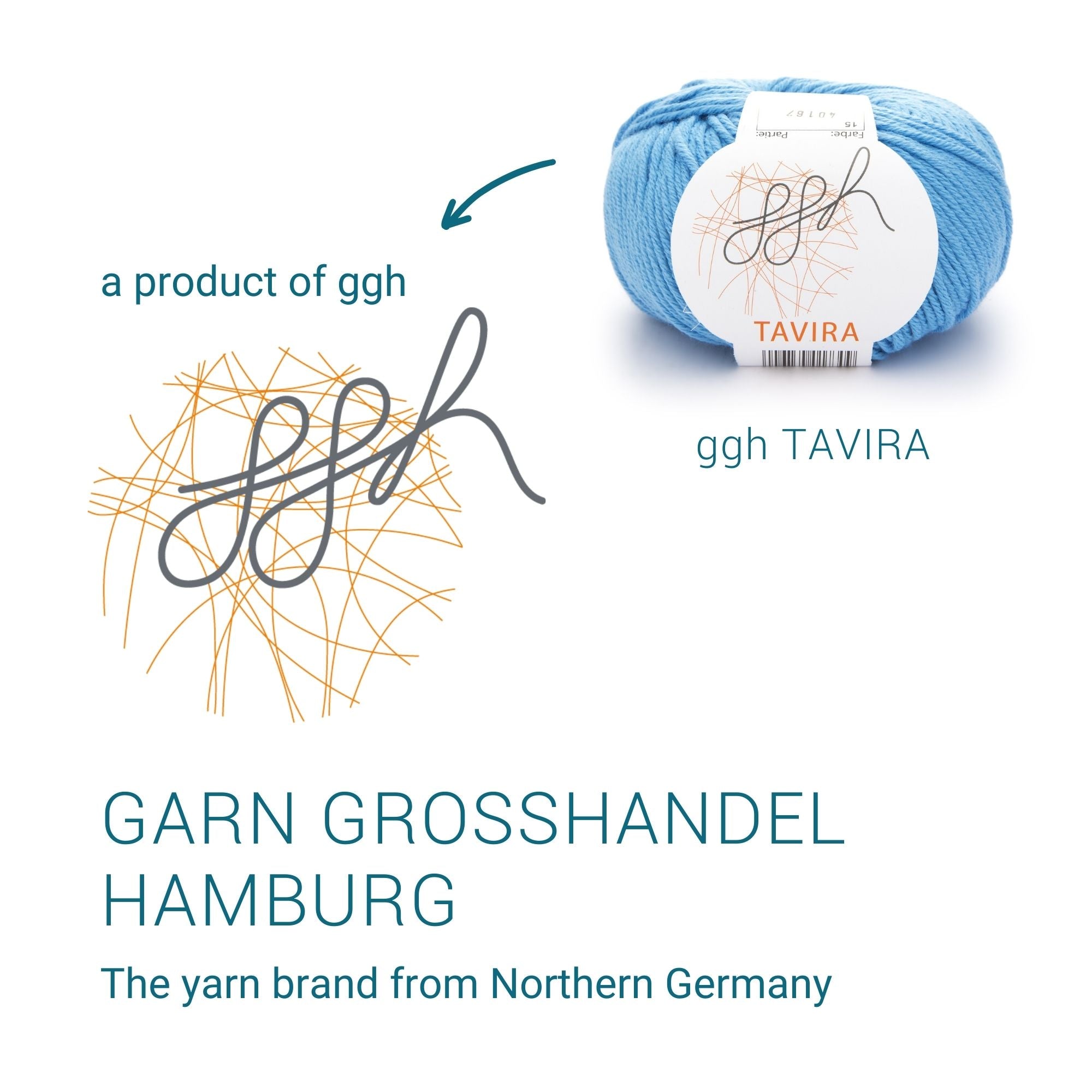 ggh Tavira | 100% Baumwolle | 80m/50g | 015 - Aqua