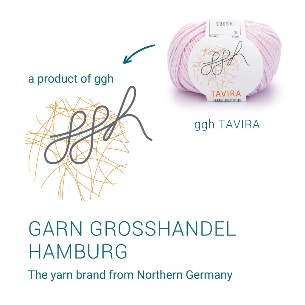 ggh Tavira | 100% Baumwolle | 80m/50g | 030 - Hellrosa