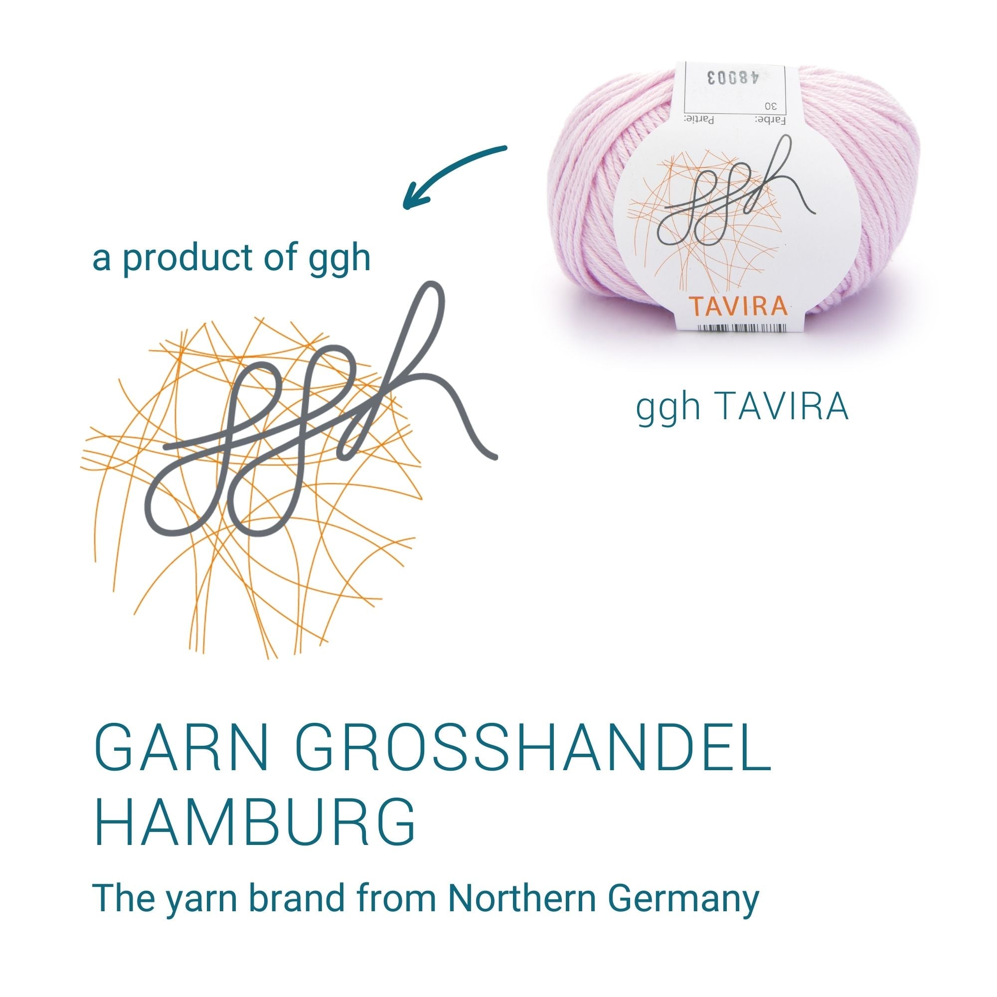ggh Tavira | 100% Baumwolle | 80m/50g | 030 - Hellrosa