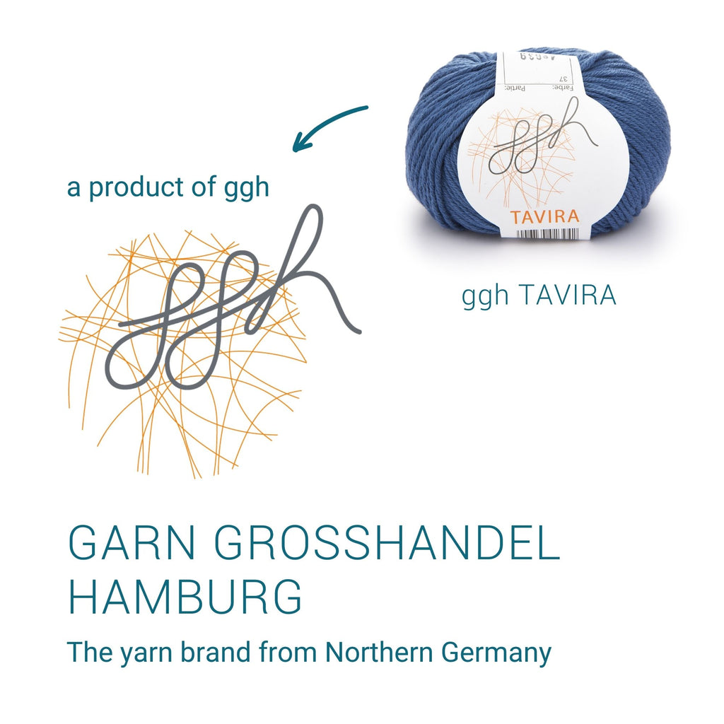 ggh Tavira | 100% Baumwolle | 80m/50g | 037 - Weiches Indigo