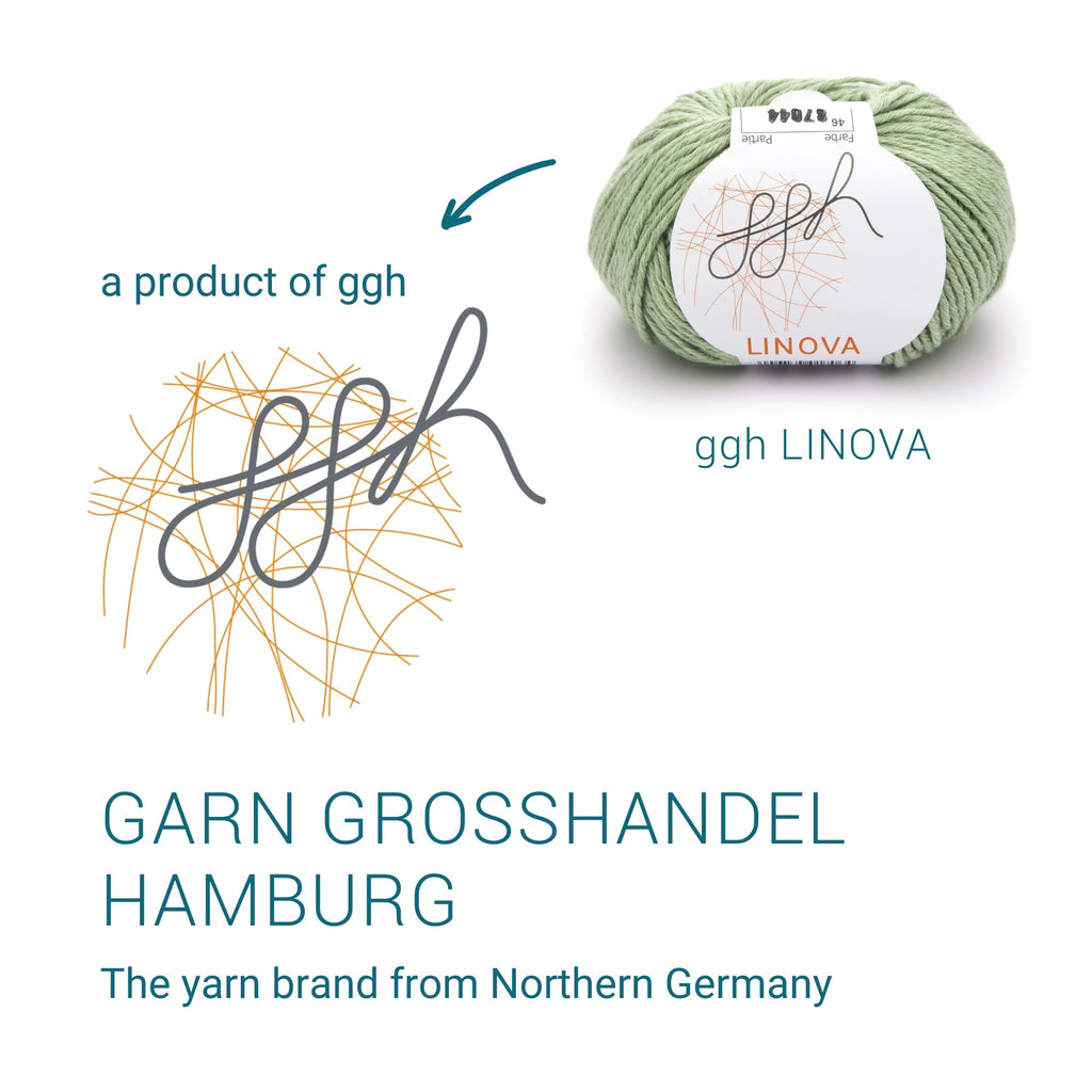 ggh Linova | Baumwolle-Leinen | 100m/50g | 046 - Lindgrün