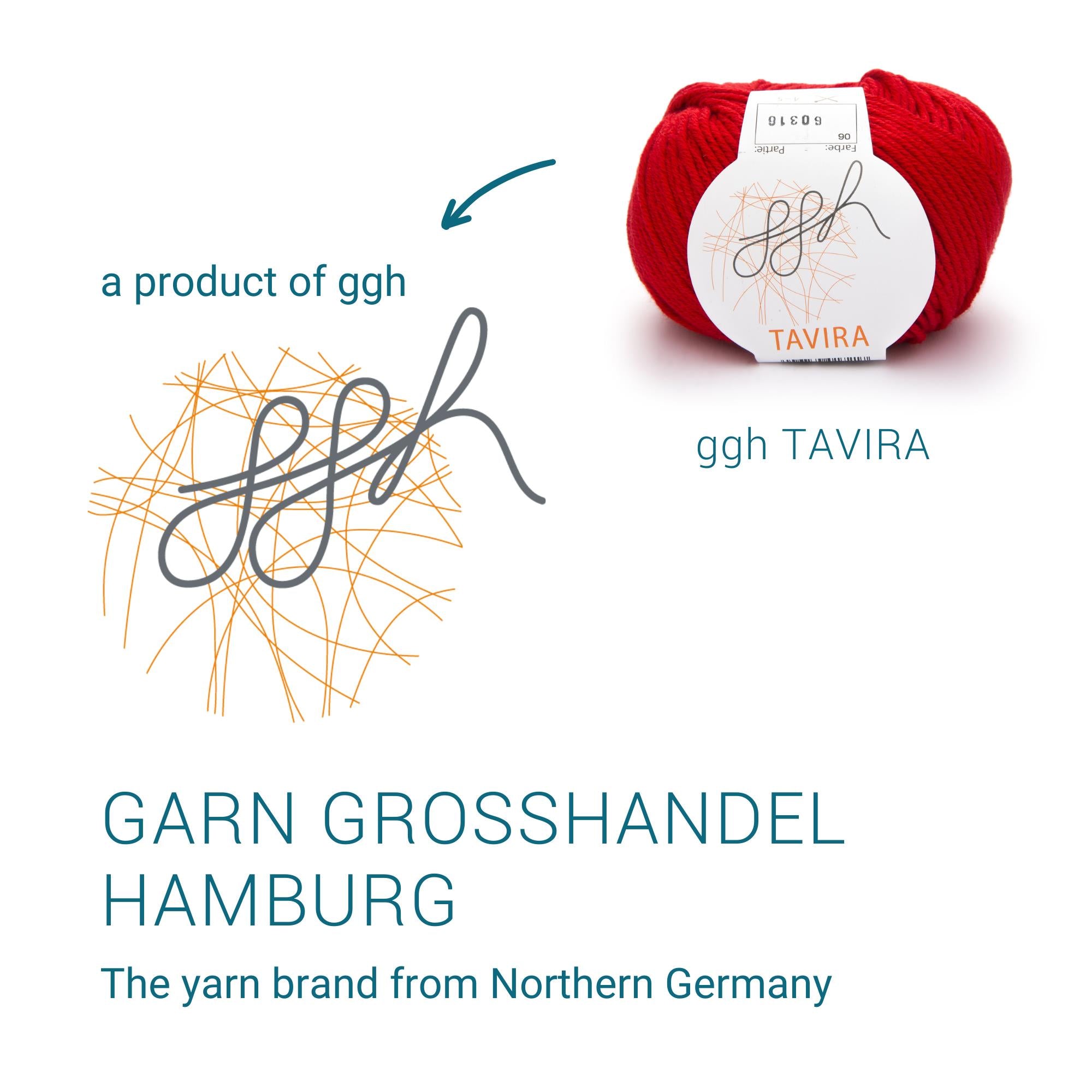 ggh Tavira | 100% Baumwolle | 80m/50g | 006  - Rot