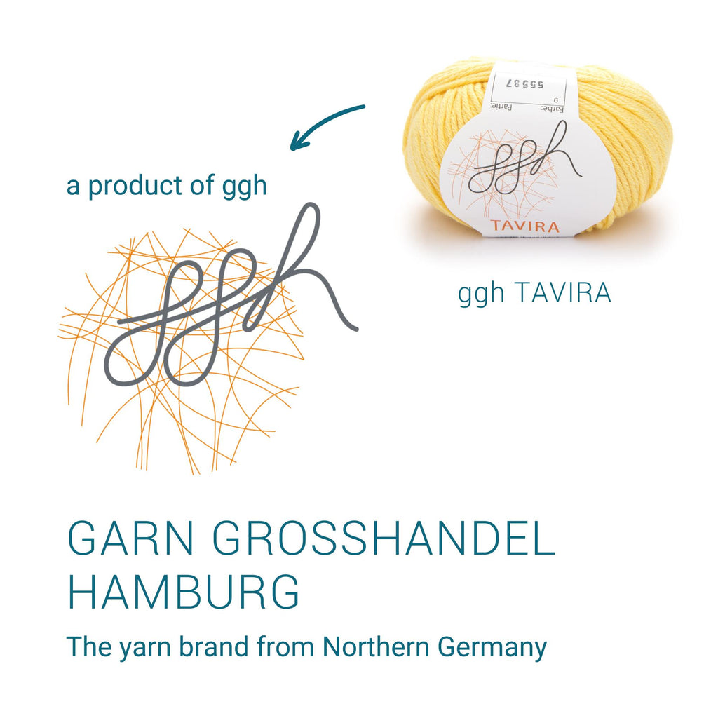 ggh Tavira | 100% Baumwolle | 80m/50g | 009  - Zitronenbonbon
