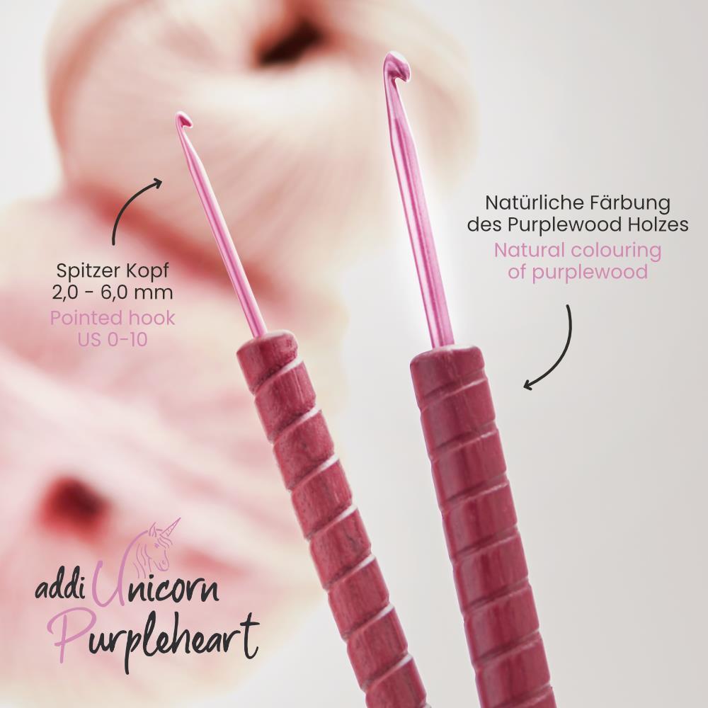 addi Unicorn Häkelnadel (16cm)