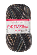 Fortissima 6-fach bunte Sockenwolle 150g | Farbe 166 - RODEO