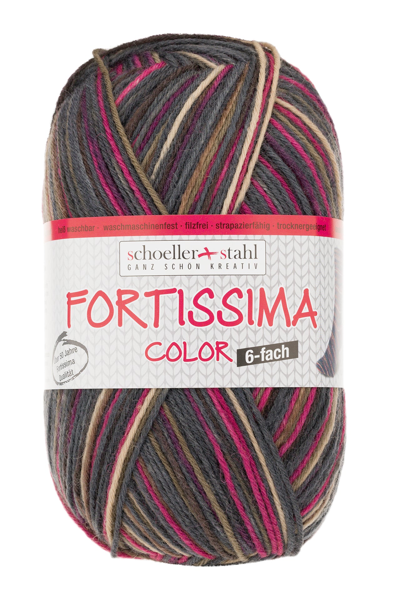 Fortissima 6-fach bunte Sockenwolle 150g | Farbe 168 - EXPEDITION