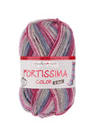 Fortissima 6-fach bunte Sockenwolle 150g | Farbe 202 - ERIKA