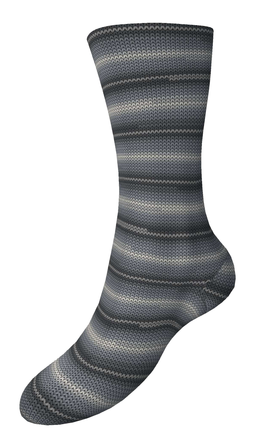 Fortissima 6-fach bunte Sockenwolle 150g | Farbe 469 - ONYX