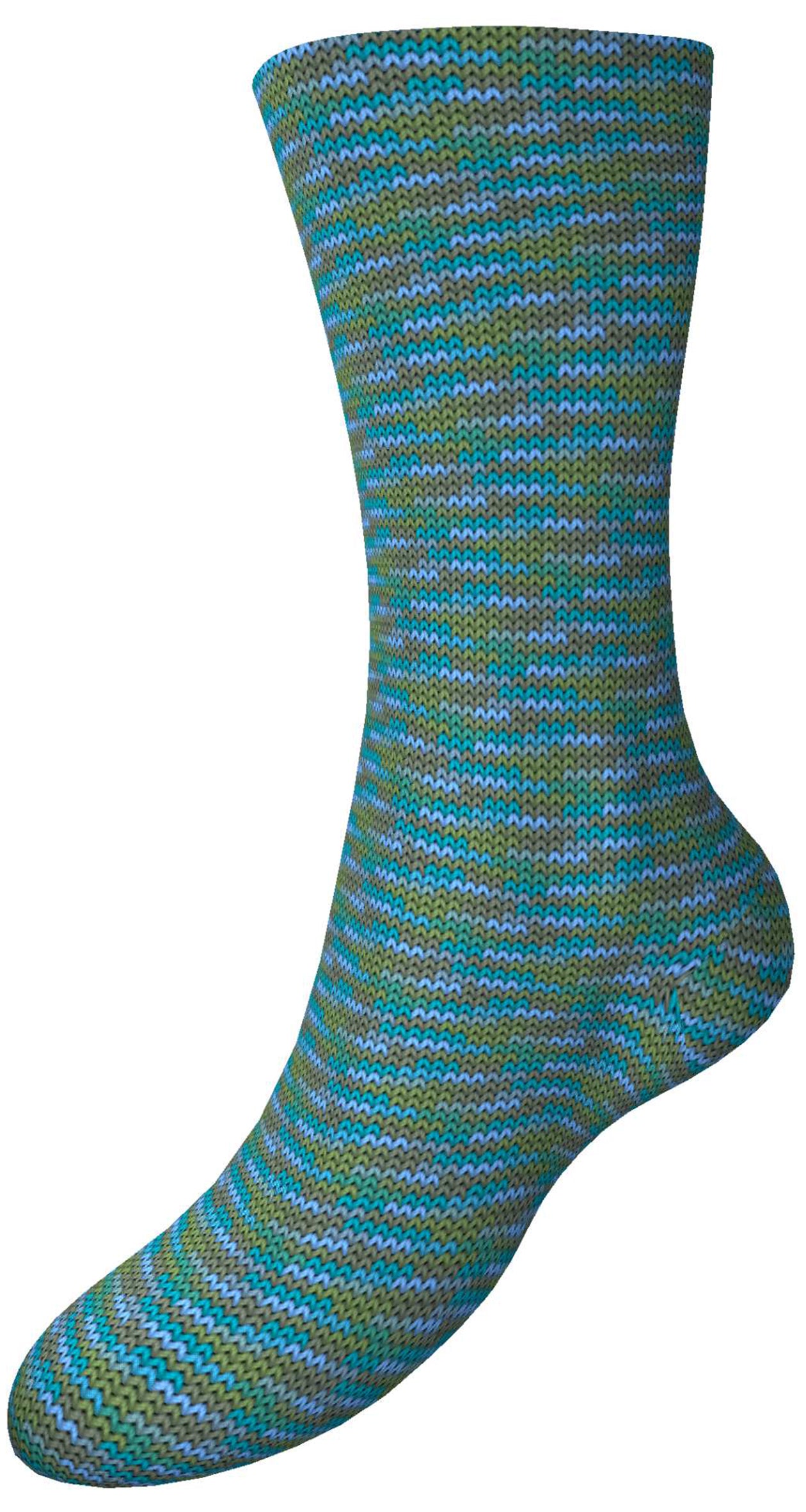 Fortissima 8-fach bunte Sockenwolle 150g | Farbe 801 - WALD