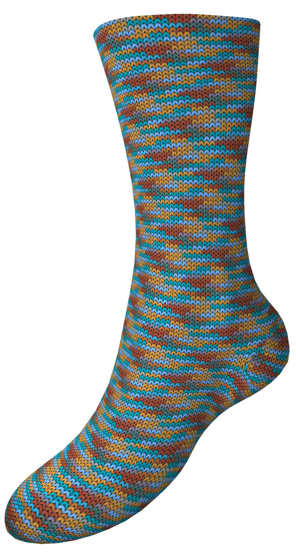 Fortissima 8-fach bunte Sockenwolle 150g | Farbe 802 - SCHLEHE