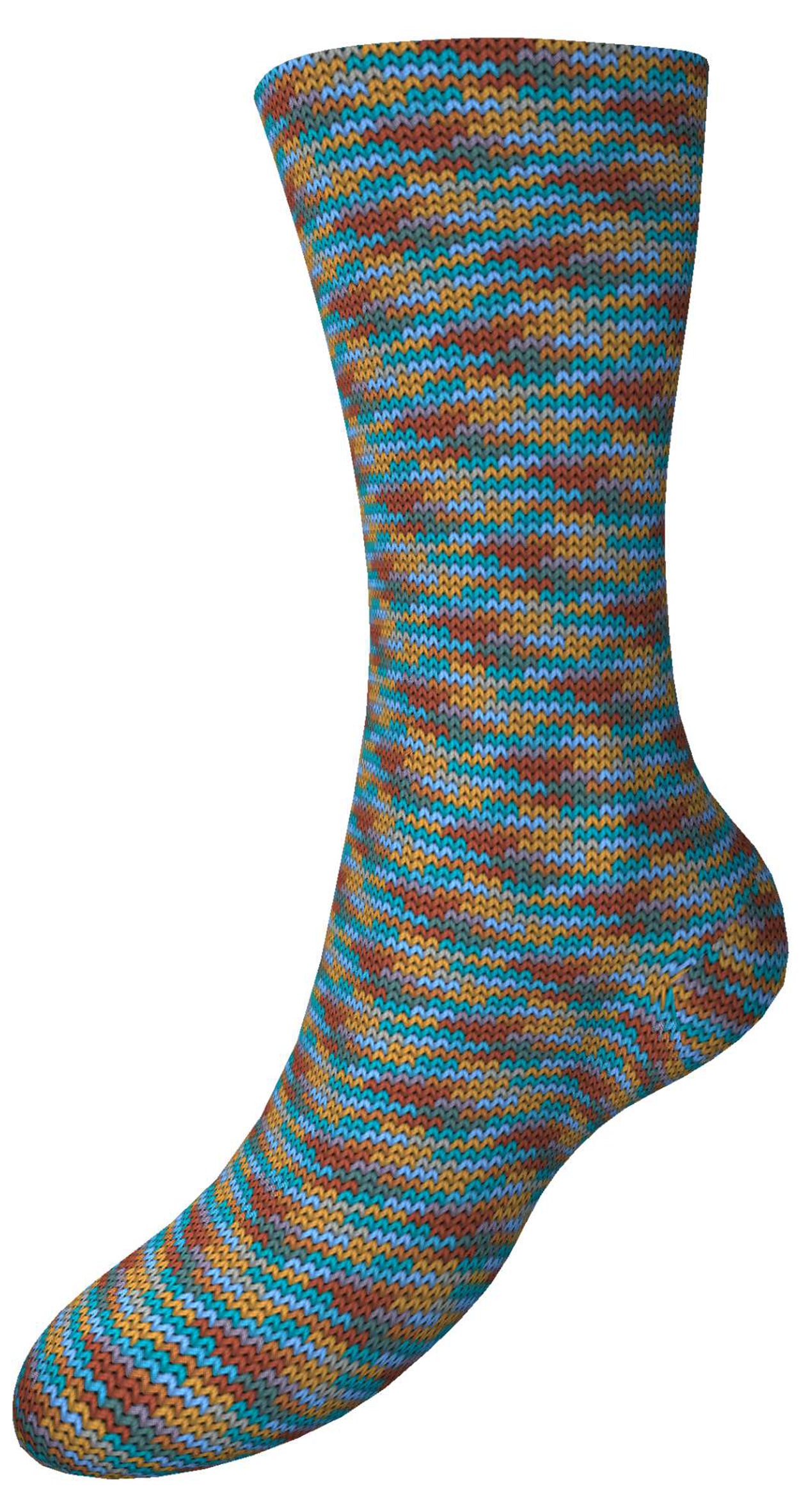 Fortissima 8-fach bunte Sockenwolle 150g | Farbe 802 - SCHLEHE