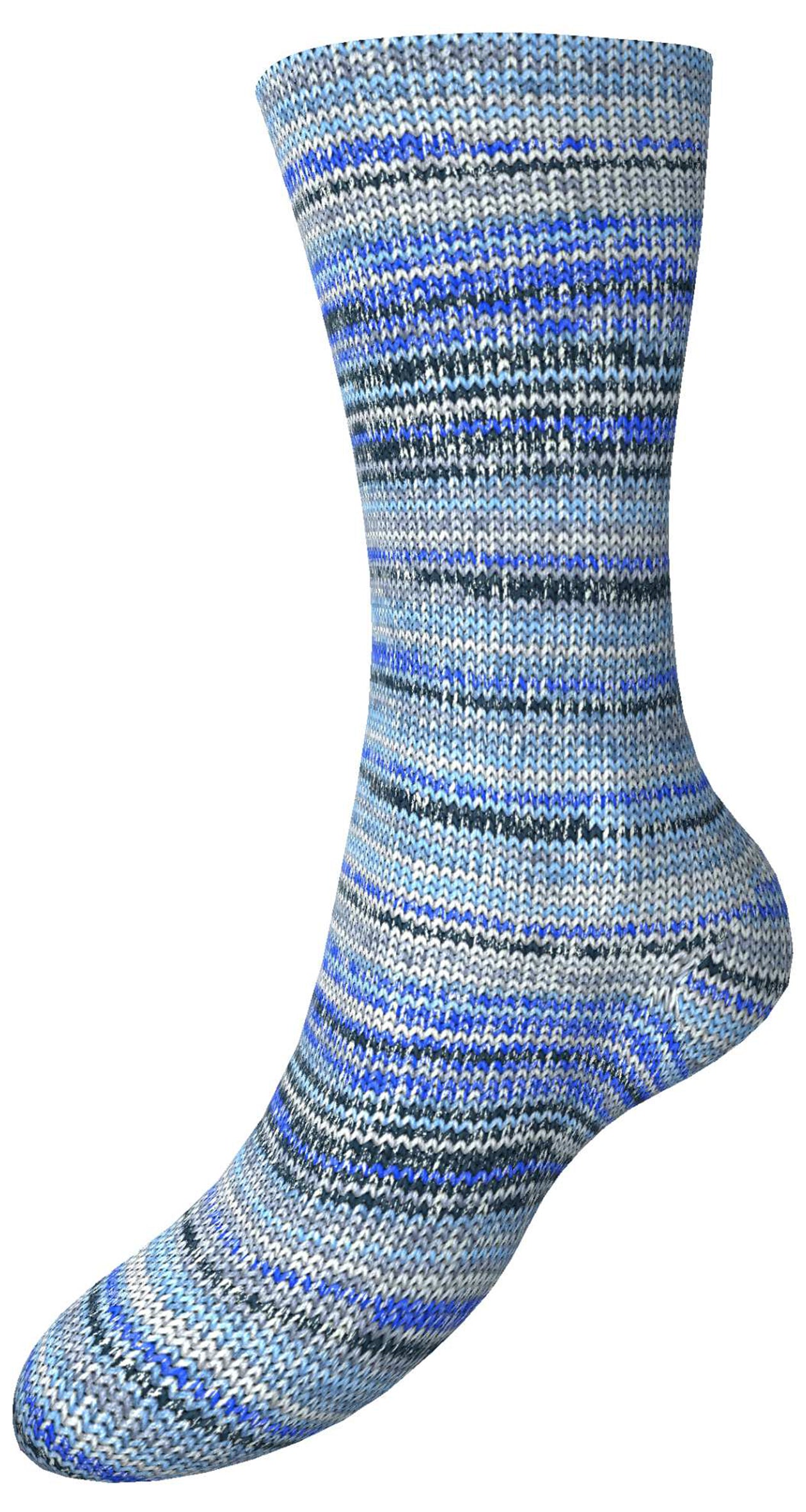 Fortissima 8-fach bunte Sockenwolle 150g | Farbe 806 - BACHLAUF