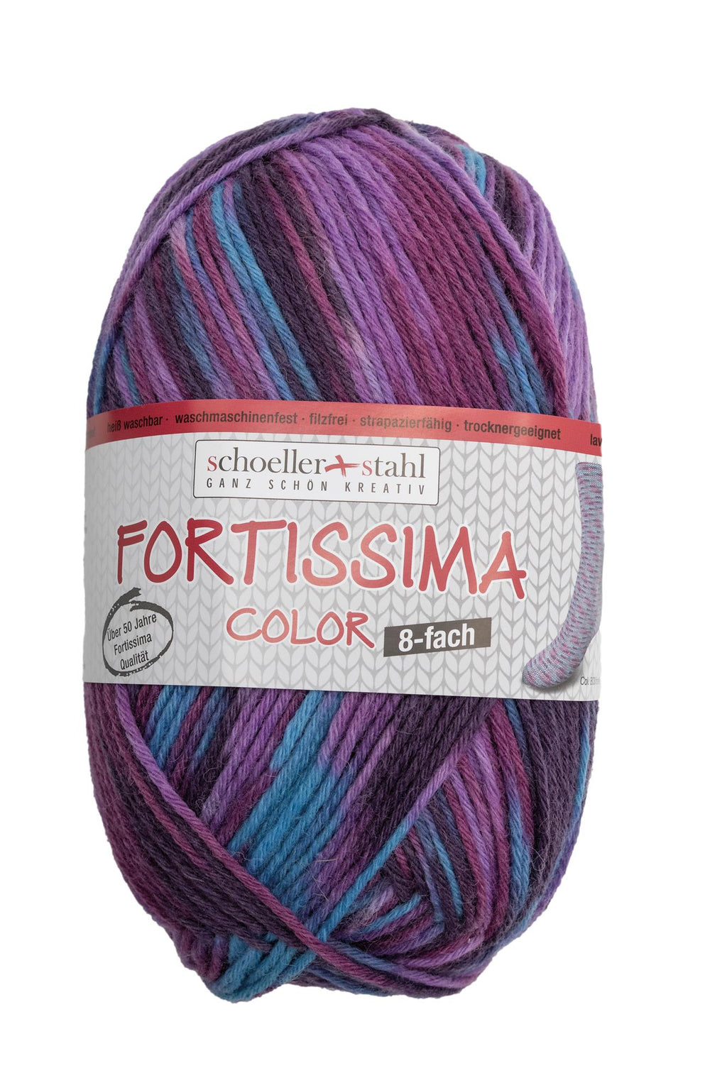 Fortissima 8-ply Colorful Sock Yarn 150g | Color 803 - TROUT