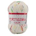 Fortissima bunte 4-fach Sockenwolle | Farbe 2401 - DAISY