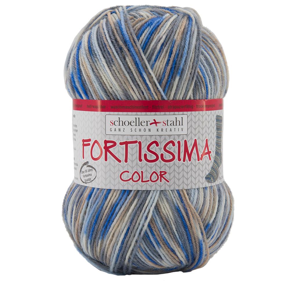 Fortissima Colorful 4-Ply Sock Yarn | Color 2439 - WOLKE