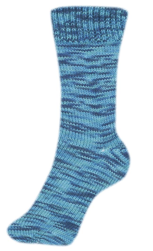 Fortissima Colorful 4-Ply Sock Yarn | Color 2451 - LAGOON