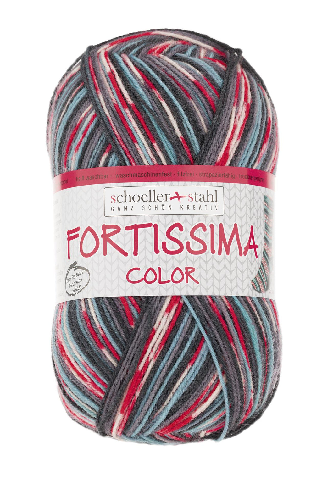 Fortissima Colorful 4-Ply Sock Yarn | Color 2496 - SPORT