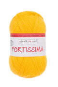 Fortissima 4-ply solid sock yarn 100g | Color 2007 - CORN
