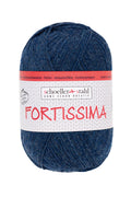 Fortissima 4-ply Solid Sock Yarn 100g | Color 2039 - MARINE-MELIERT