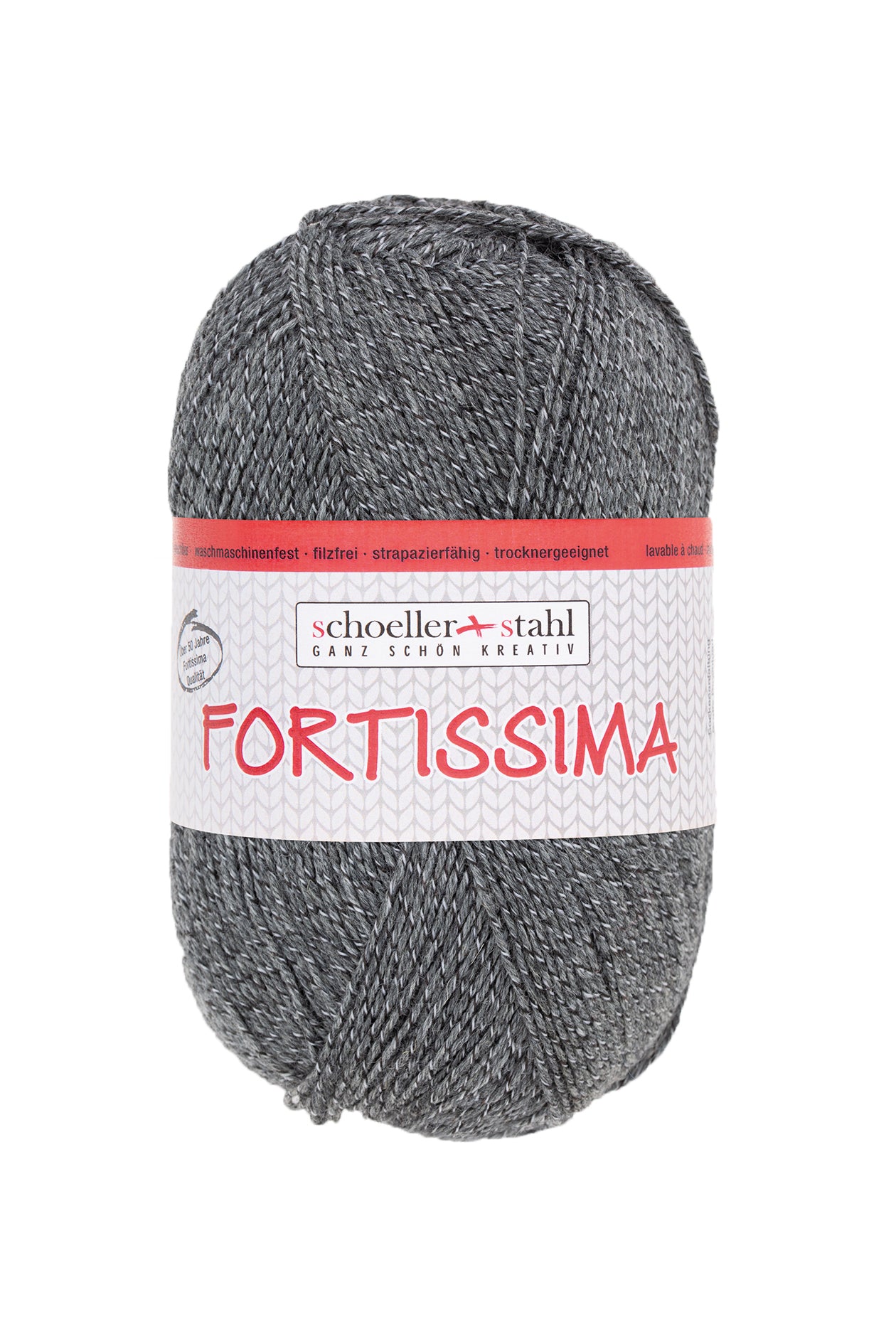 Fortissima 4-fach Uni-Sockenwolle 100g | Farbe 2062 - STEIN-MOULINÉ
