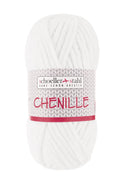 CHENILLE Wolle | 100g | Farbe 01 - Weiss