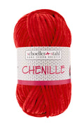 CHENILLE Wolle | 100g | Farbe 06 - Rot
