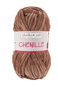 CHENILLE Wolle | 100g | Farbe 13 - Hellbraun
