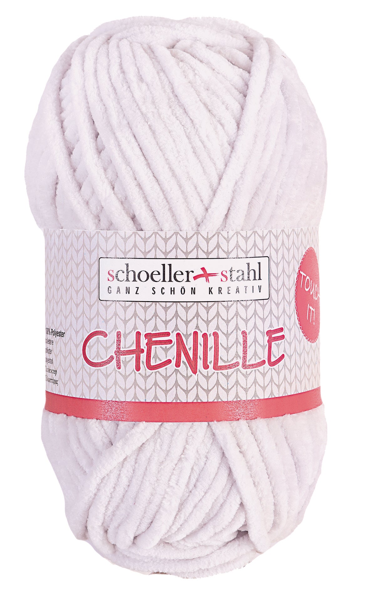 CHENILLE Wolle | 100g | Farbe 17 - Silber