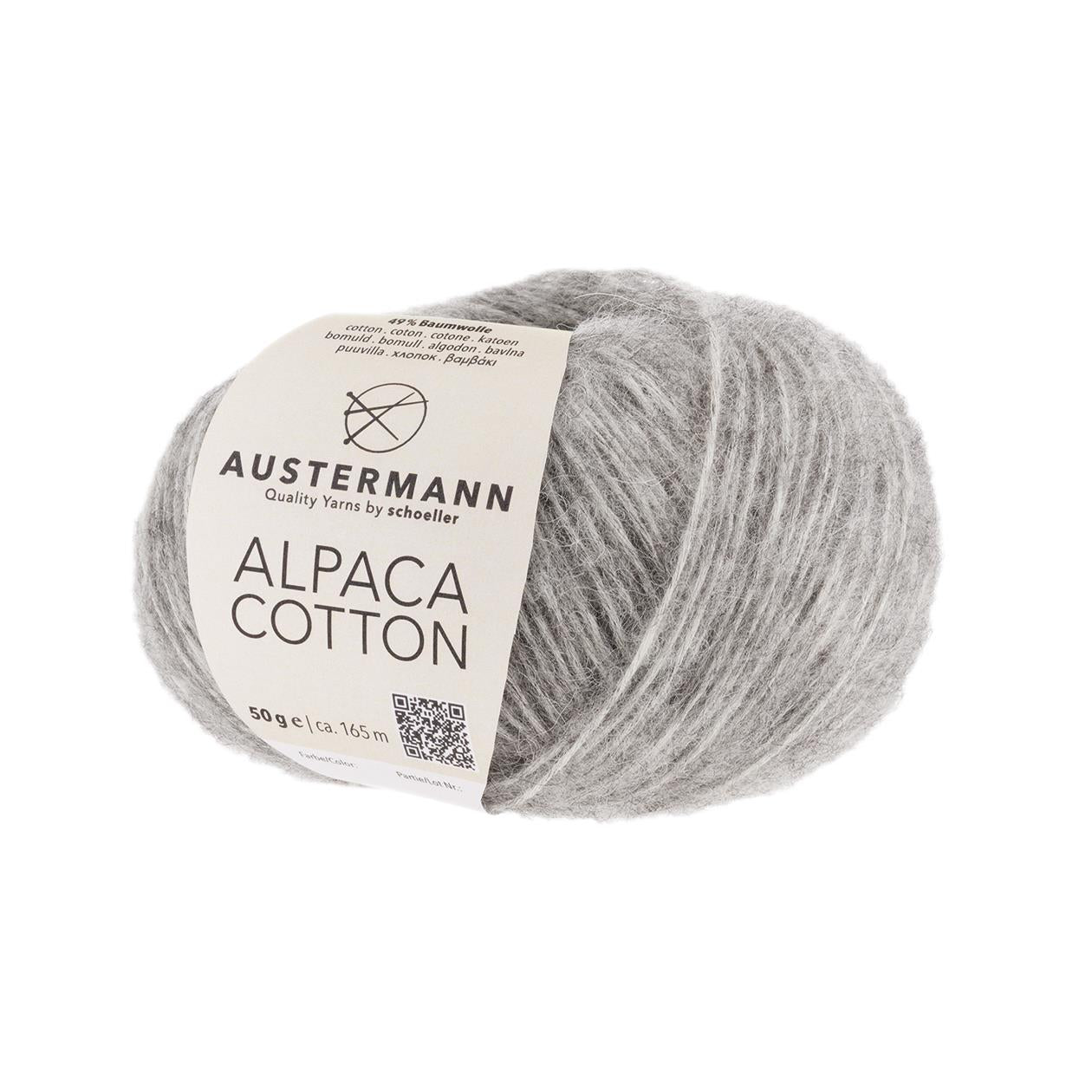Alpaca Coton | 165 M - 50 G | 03 - Argent