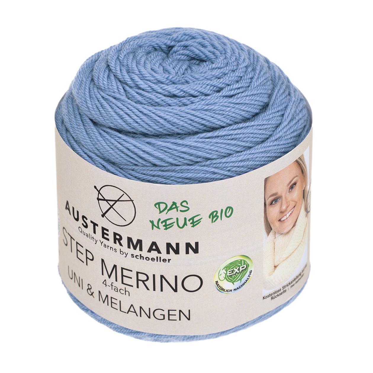 Gots Step Merino 4 Exp Uni | 400 M - 100 G | 1005 - Bleu clair