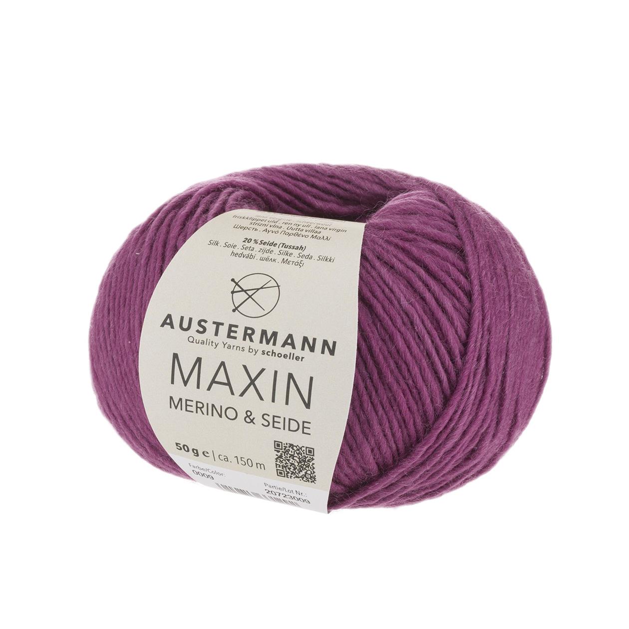 Maxin Merino&Seide | 150M - 50G | 09 - Beere