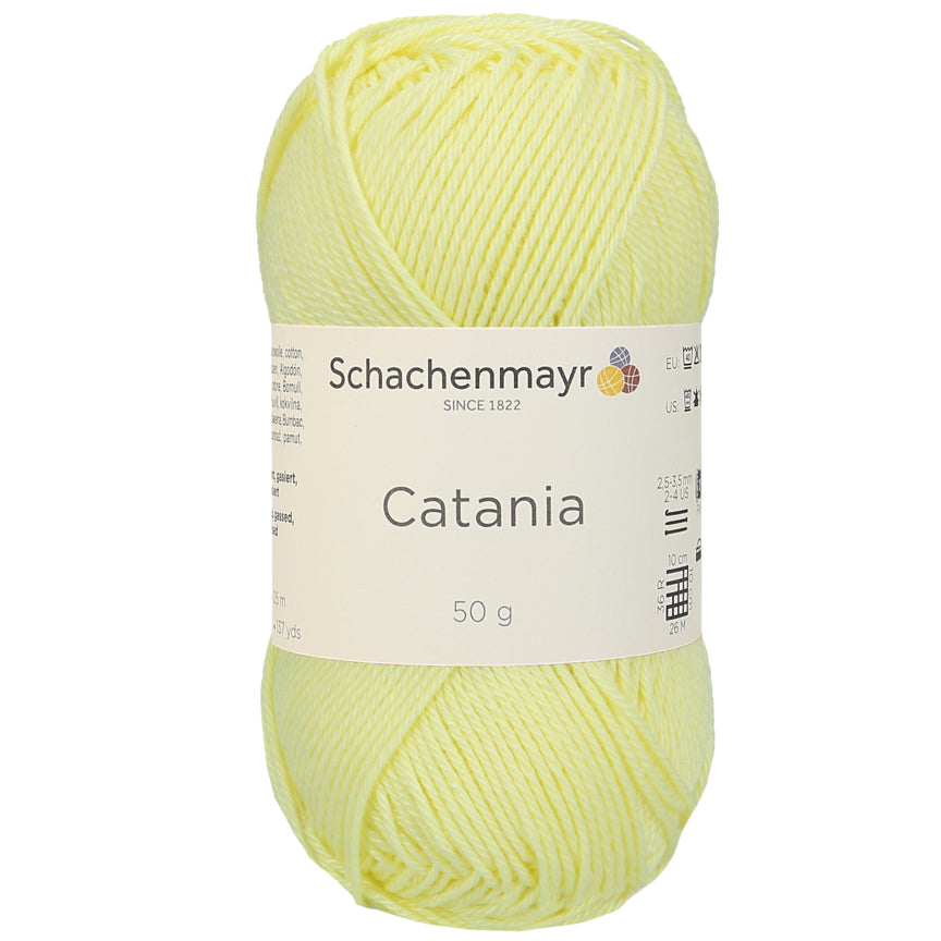 Catania | Baumwolle | 125m/50g | Farbe 100 - Mimose