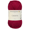 Catania | Baumwolle | 125m/50g | Farbe 192 - Weinrot