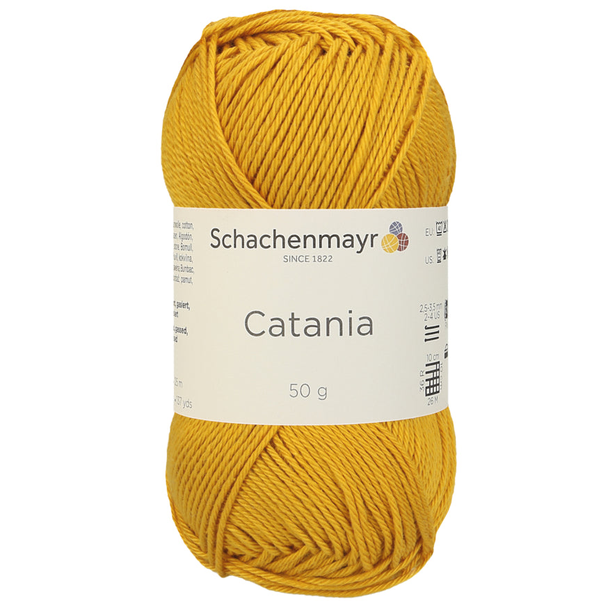 Catania | Baumwolle | 125m/50g | Farbe 249 - Gold