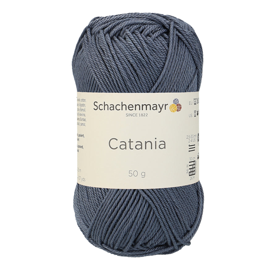 Catania | Baumwolle | 125m/50g | Farbe 393 - Graphit