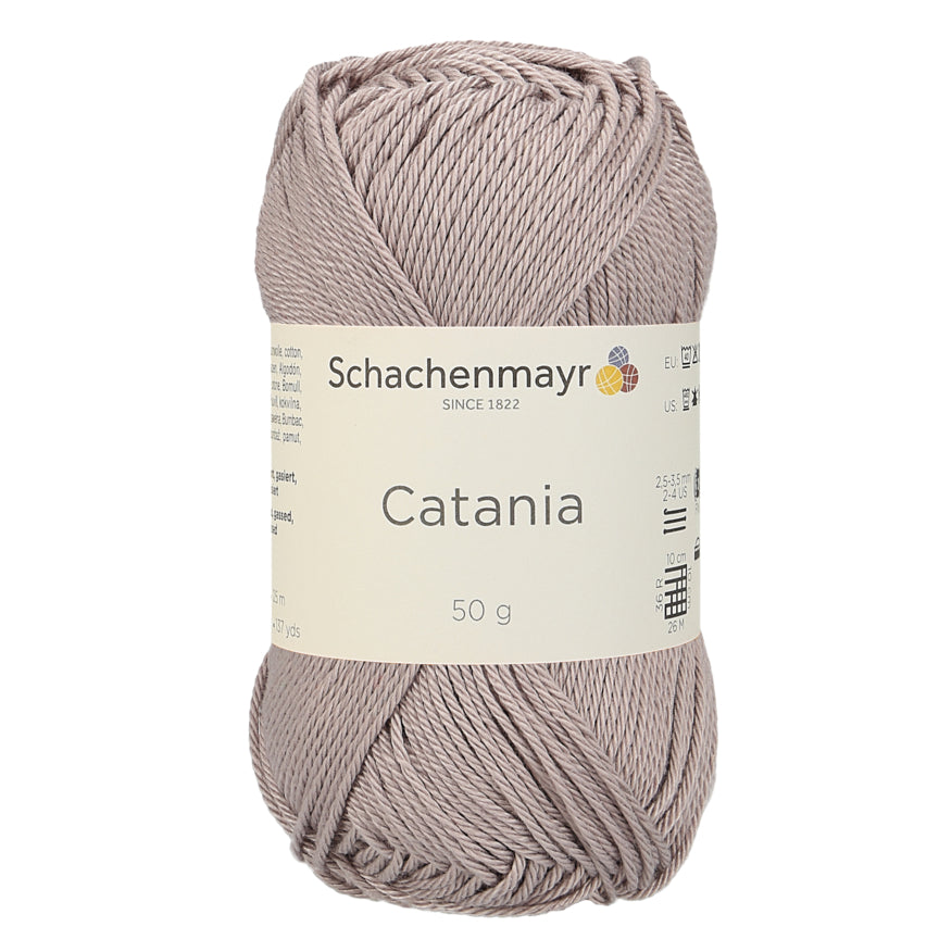 Catania | Baumwolle | 125m/50g | Farbe 406 - Schlamm