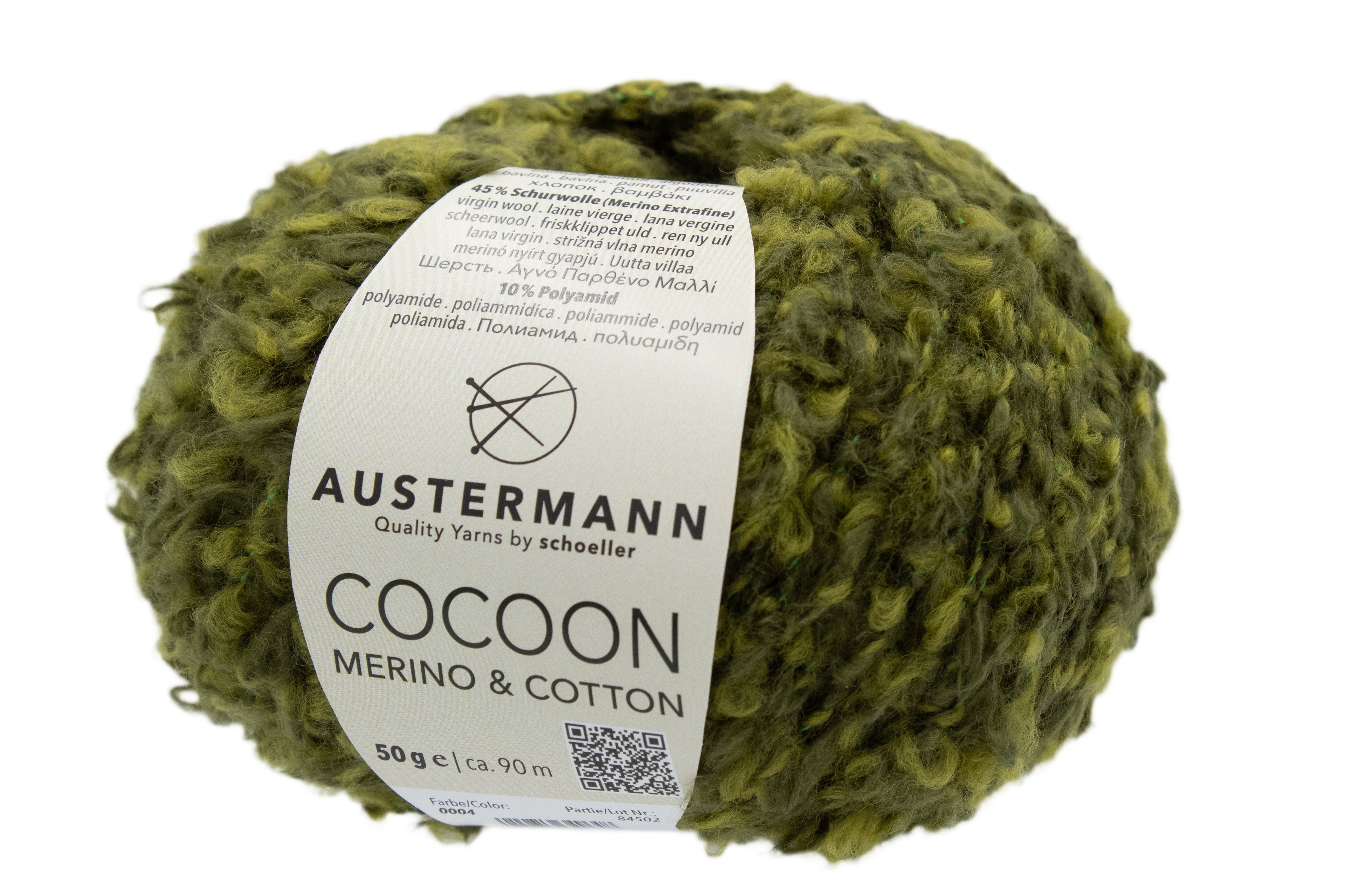 Cocoon | Merion Cotton | Color: 4 - OLIVE