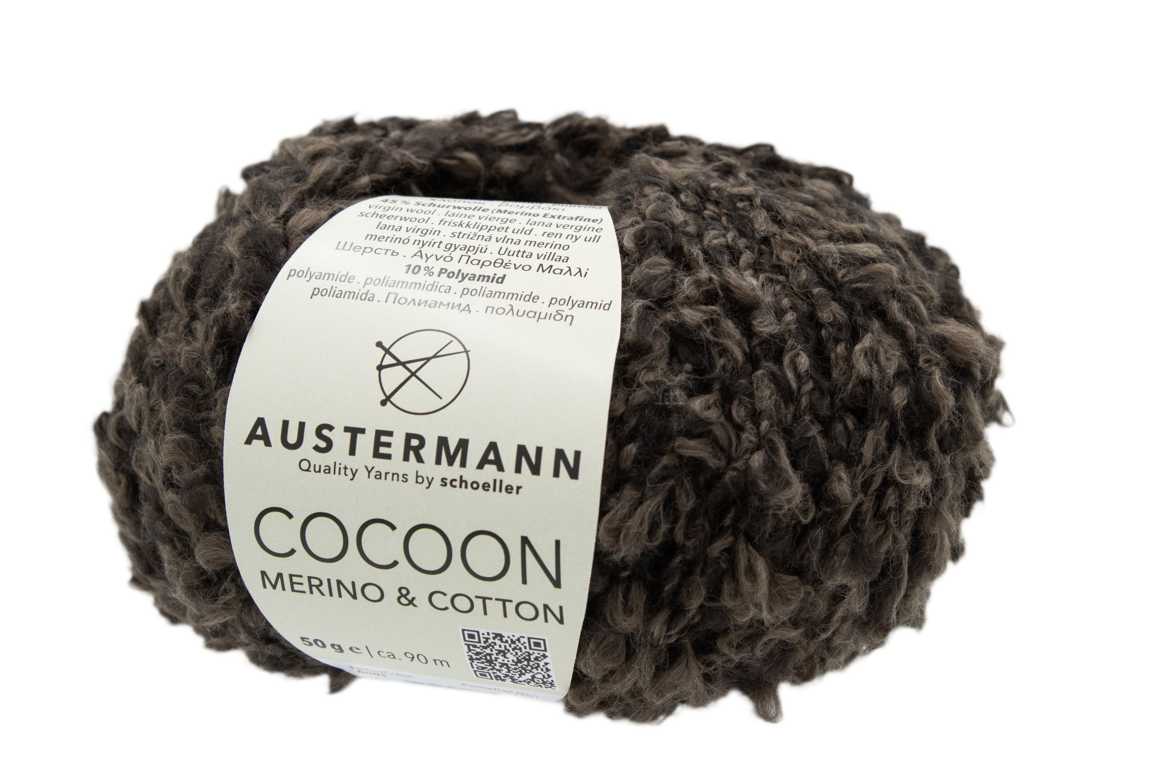 Cocoon | Merion Cotton | Colour: 5 - CHOCOLATE