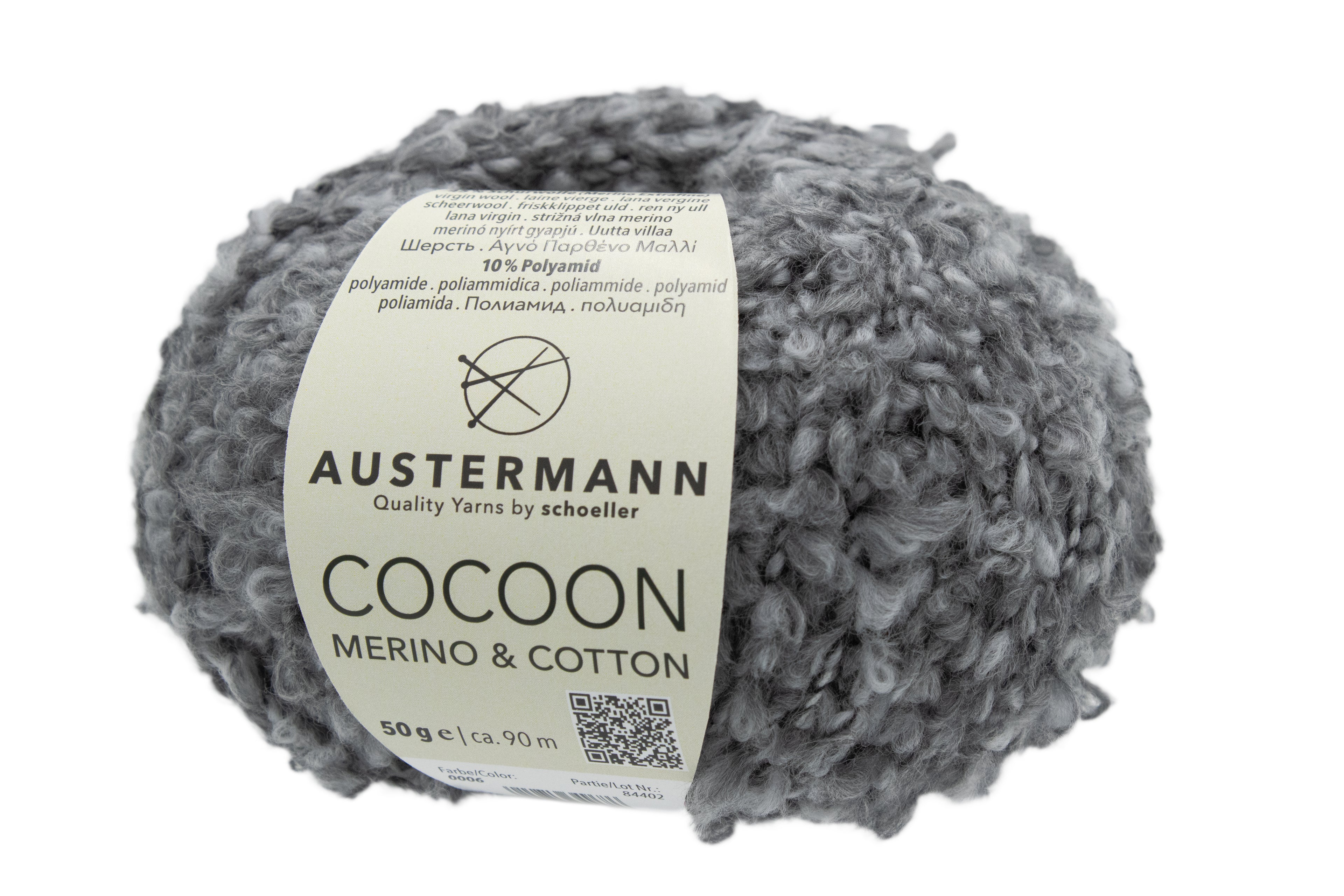 Cocoon | Merion Cotton | Farbe: 6 - GRAU