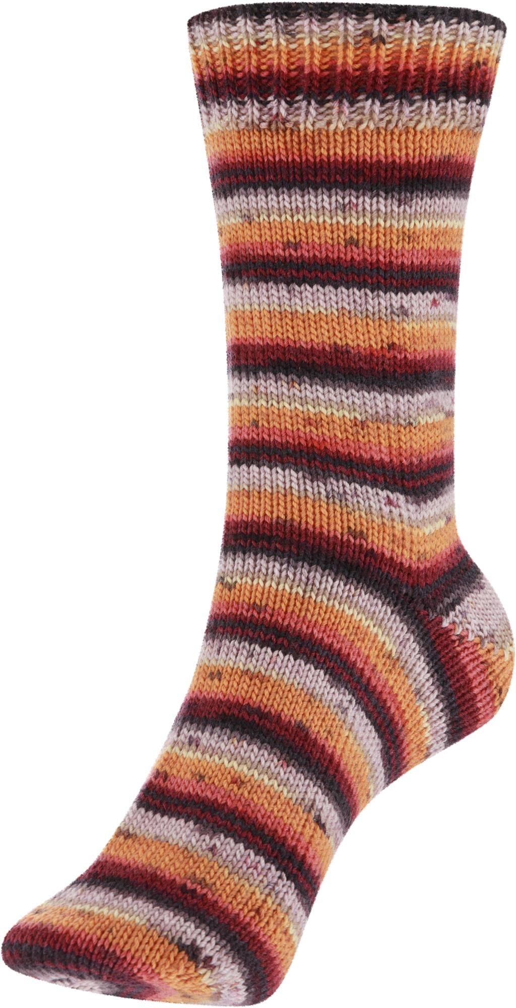 Fortissima 4-ply Merino Sock Yarn 100g | Color 111 - DAHLIE