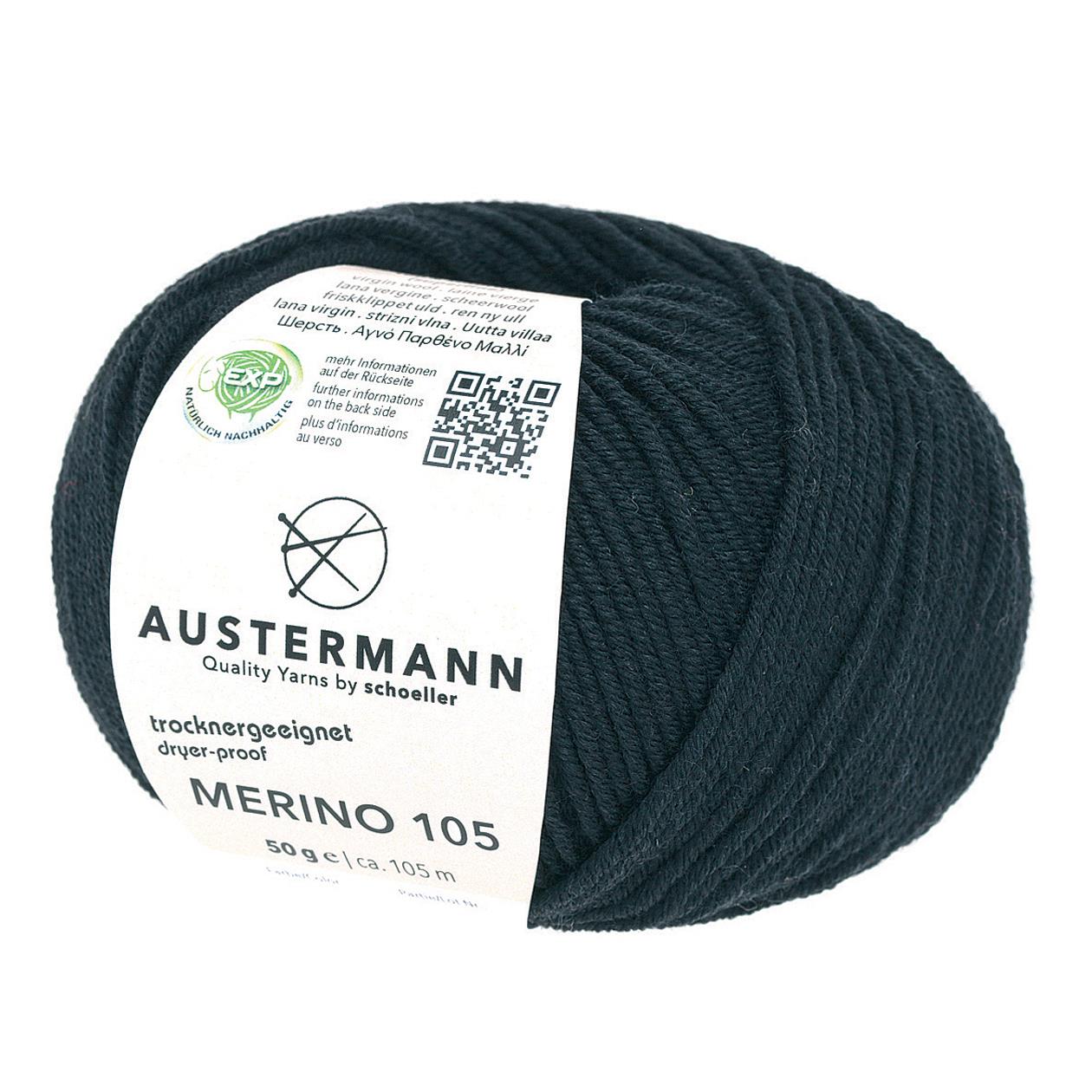 Merino 105 EXP | 105m/50g | 302 - schwarz