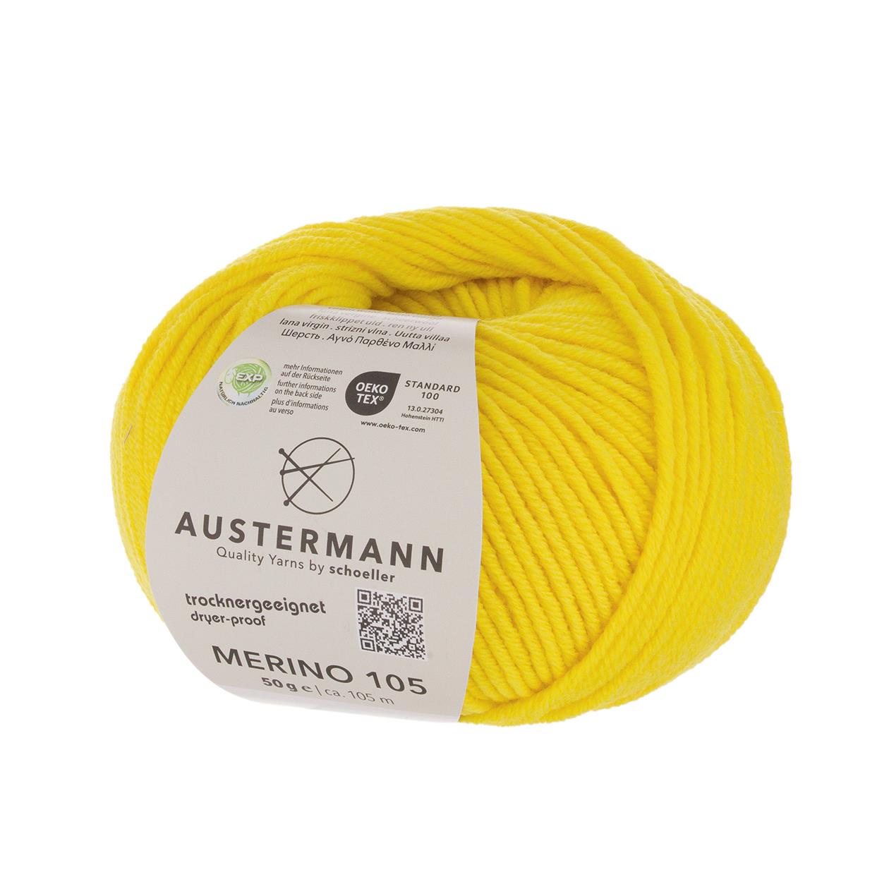 Merino 105 EXP | 160m/50g | 375 - zitrone