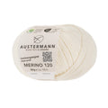 Austermann Merino 120 | Merinowolle 120m/50g | Farbe 110 - natur