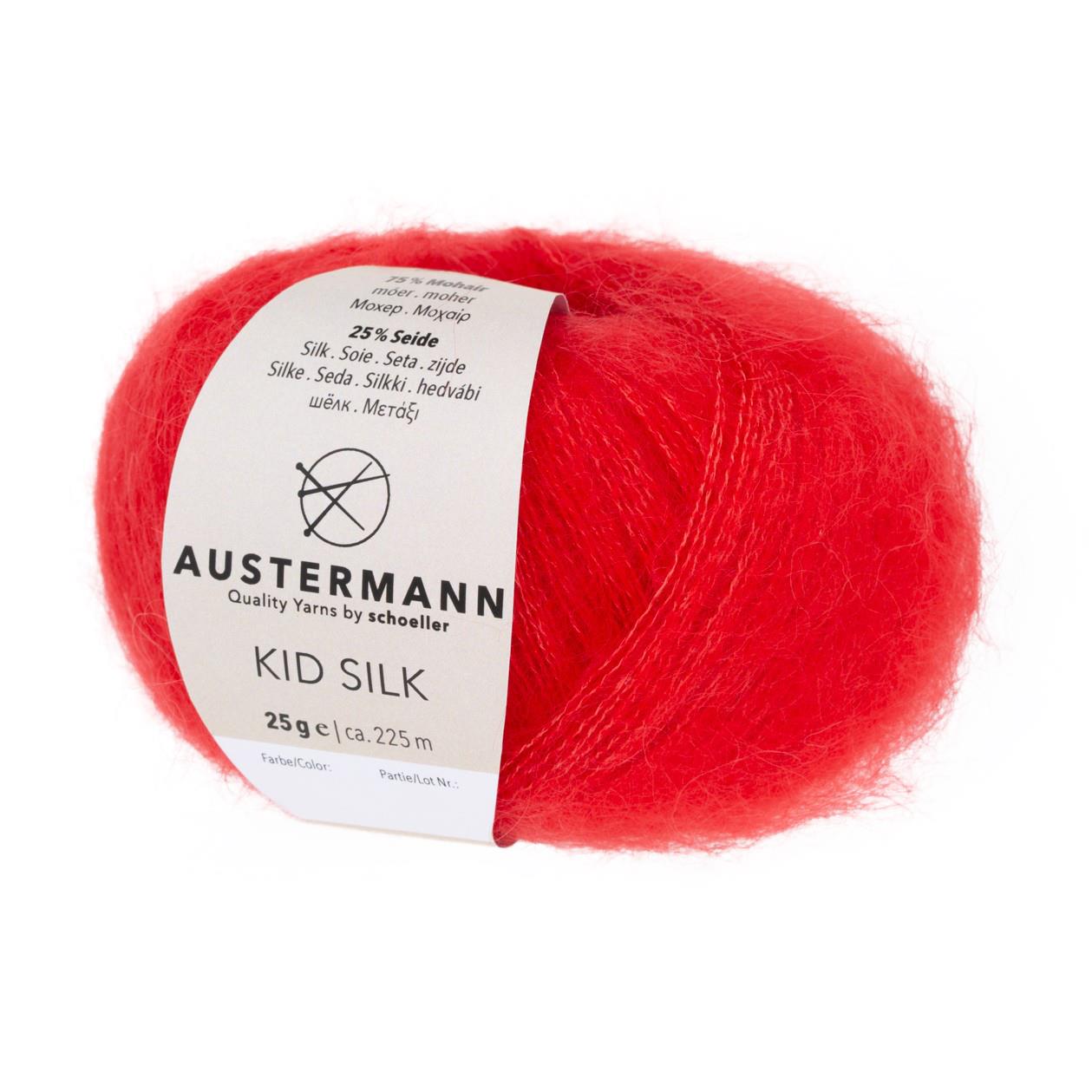 Kid Silk | 225 M - 25 G | 31 - Coquelicot