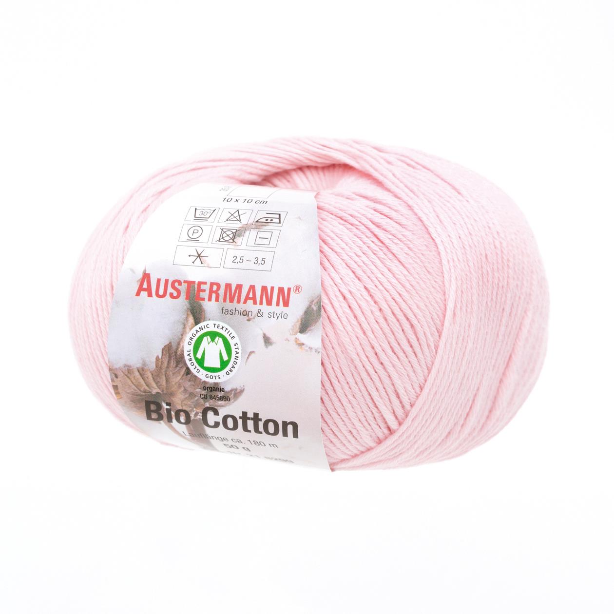 Gots  Bio Cotton Uni | 180 M - 50 G | 14 - Rosé