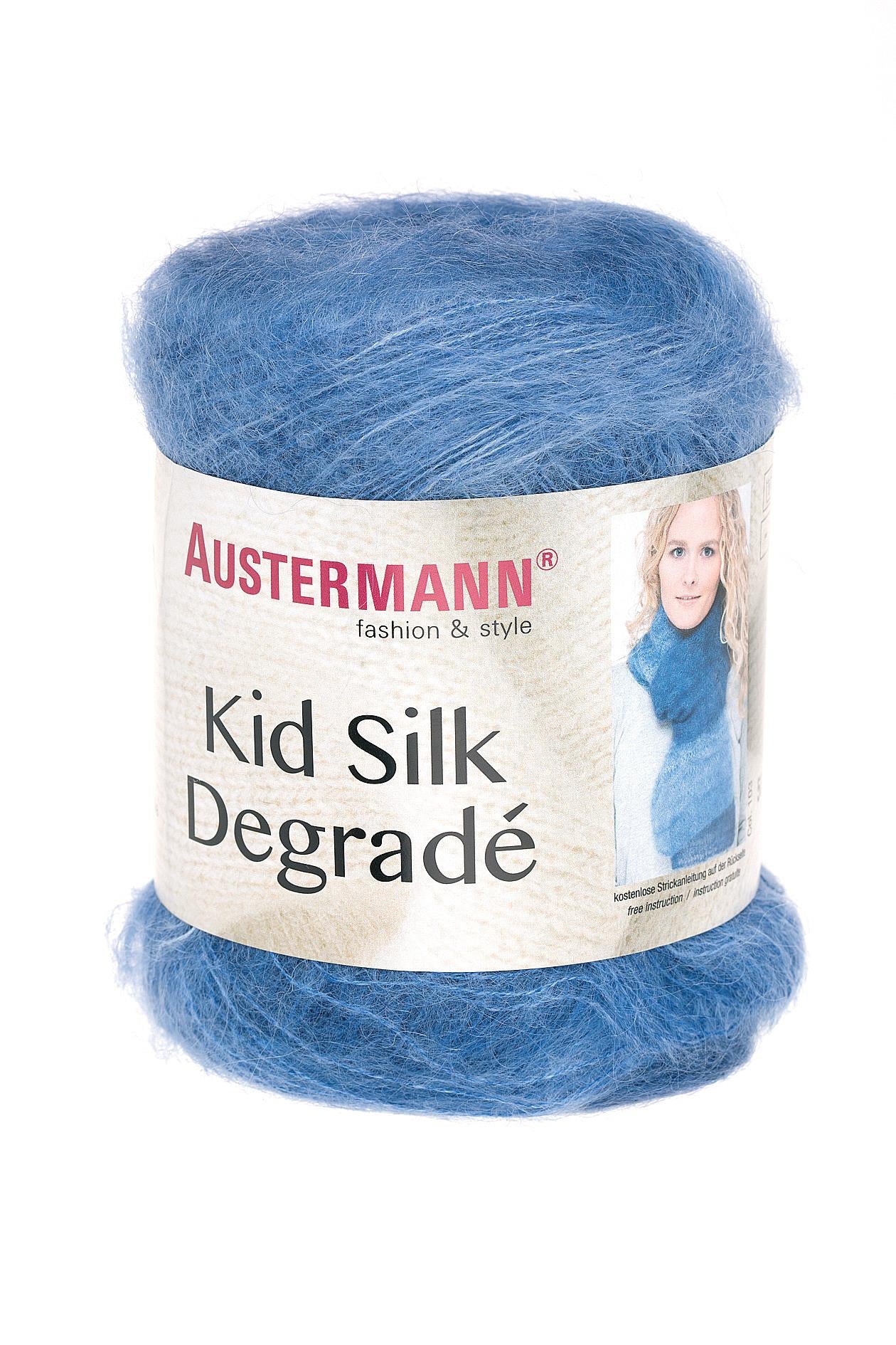 Kid Silk Degradee | 425 M - 50 G | 103 - Blau